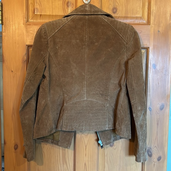 BCBGeneration tan suede jacket. - Picture 3 of 3